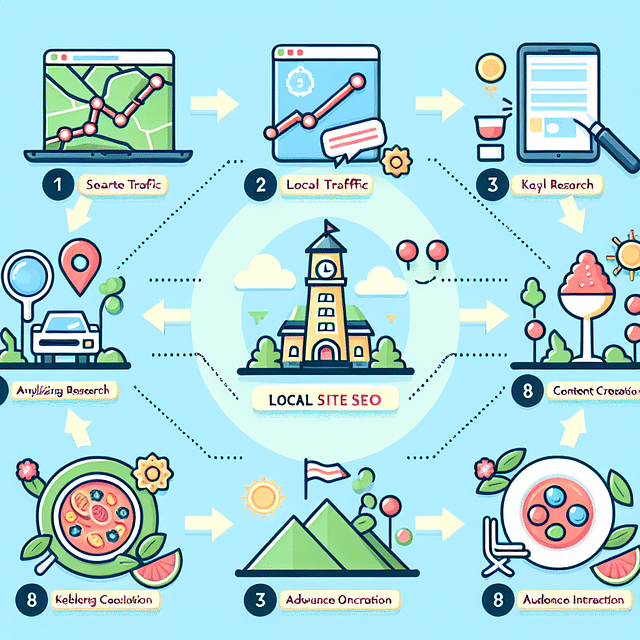 local SEO for travel and food blog