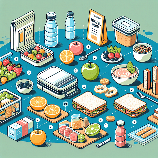 optimized travel food photo on a blog