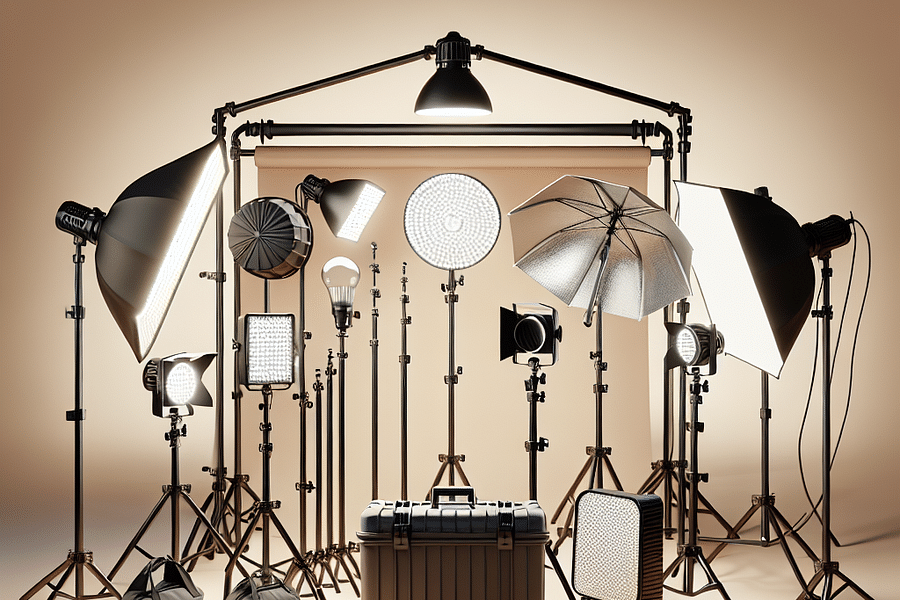 portable photography lighting kit