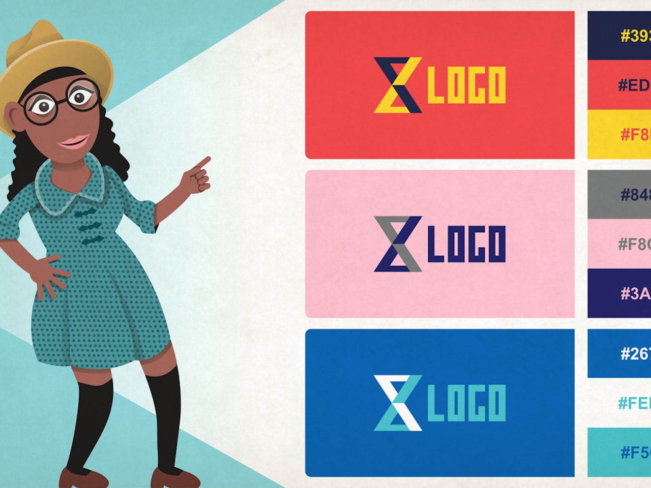 warm color palette food blog