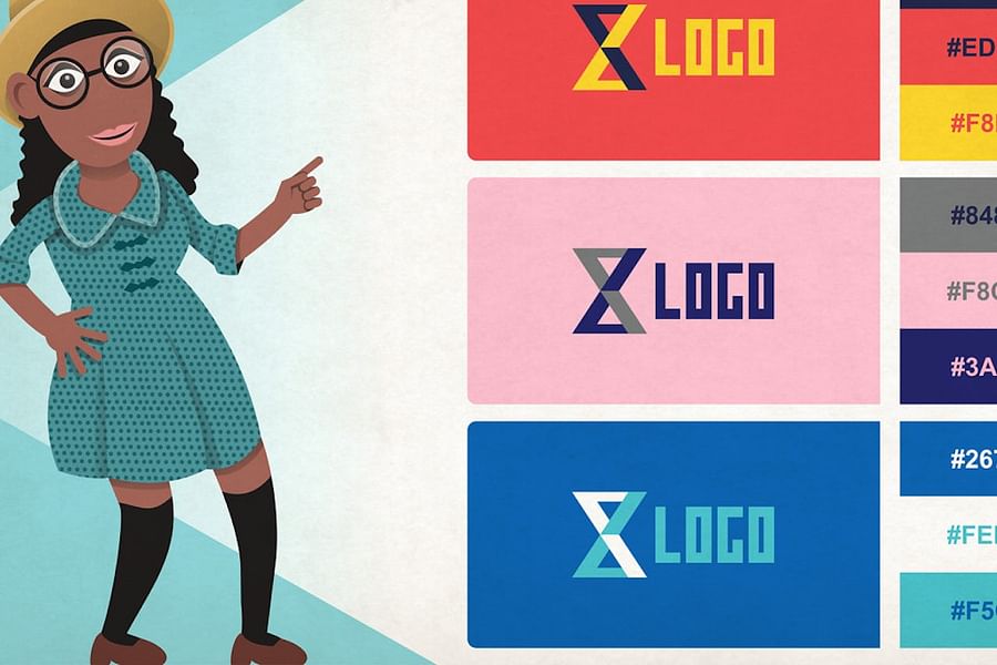 warm color palette food blog