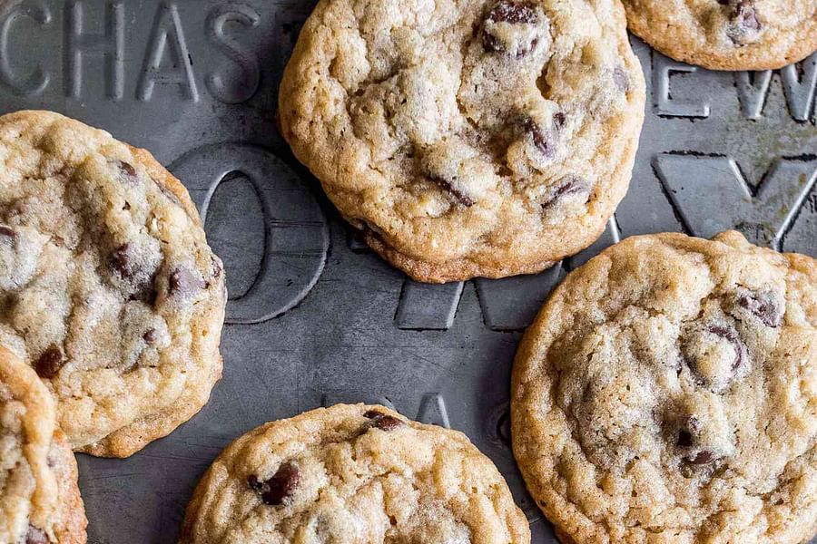 homemade chocolate chip cookies