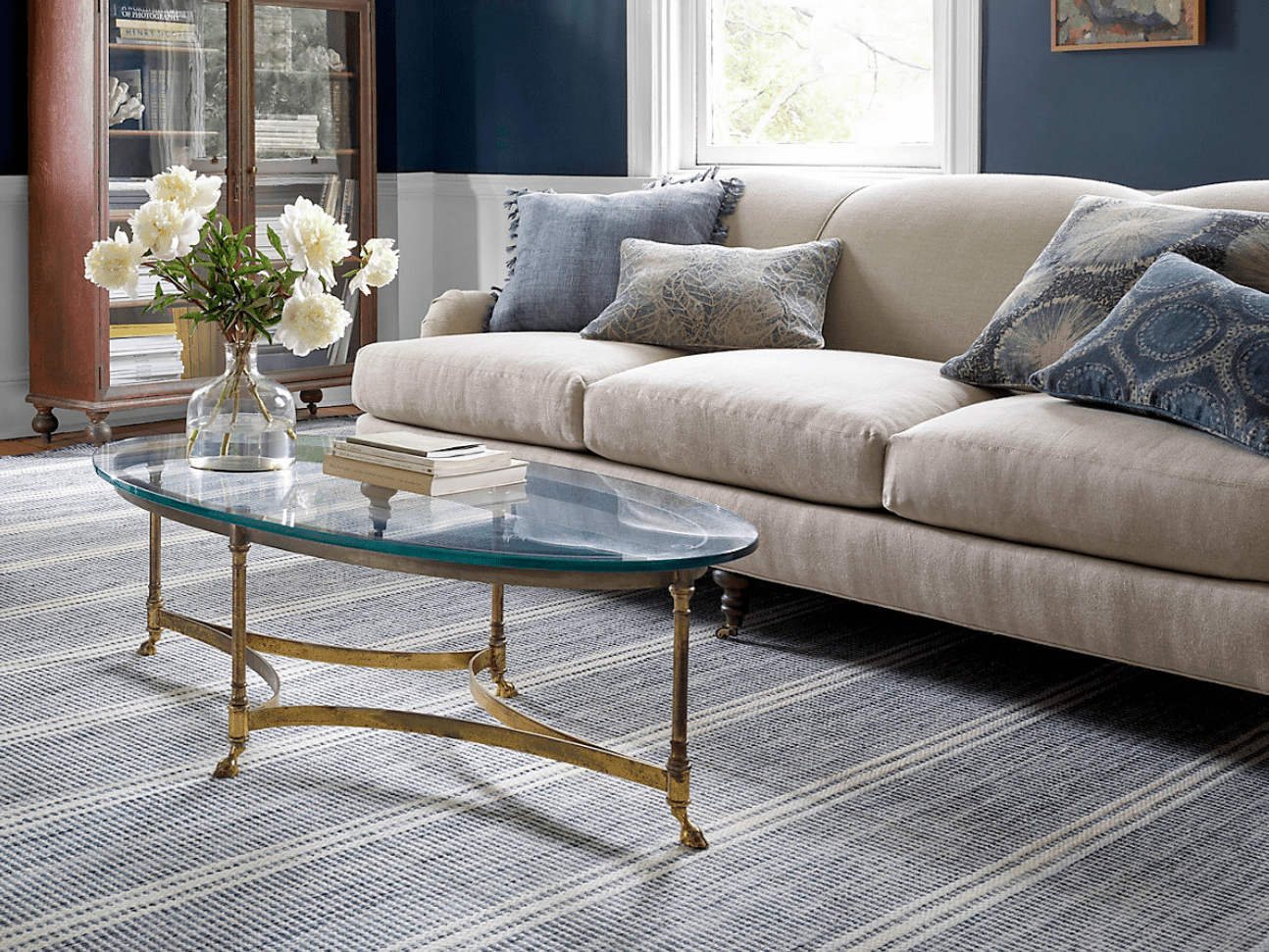 Antebellum style area rugs