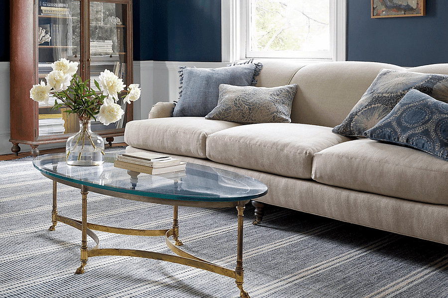 Antebellum style area rugs