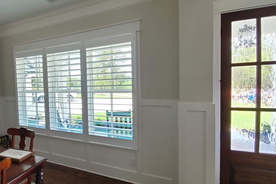 Plantation shutters