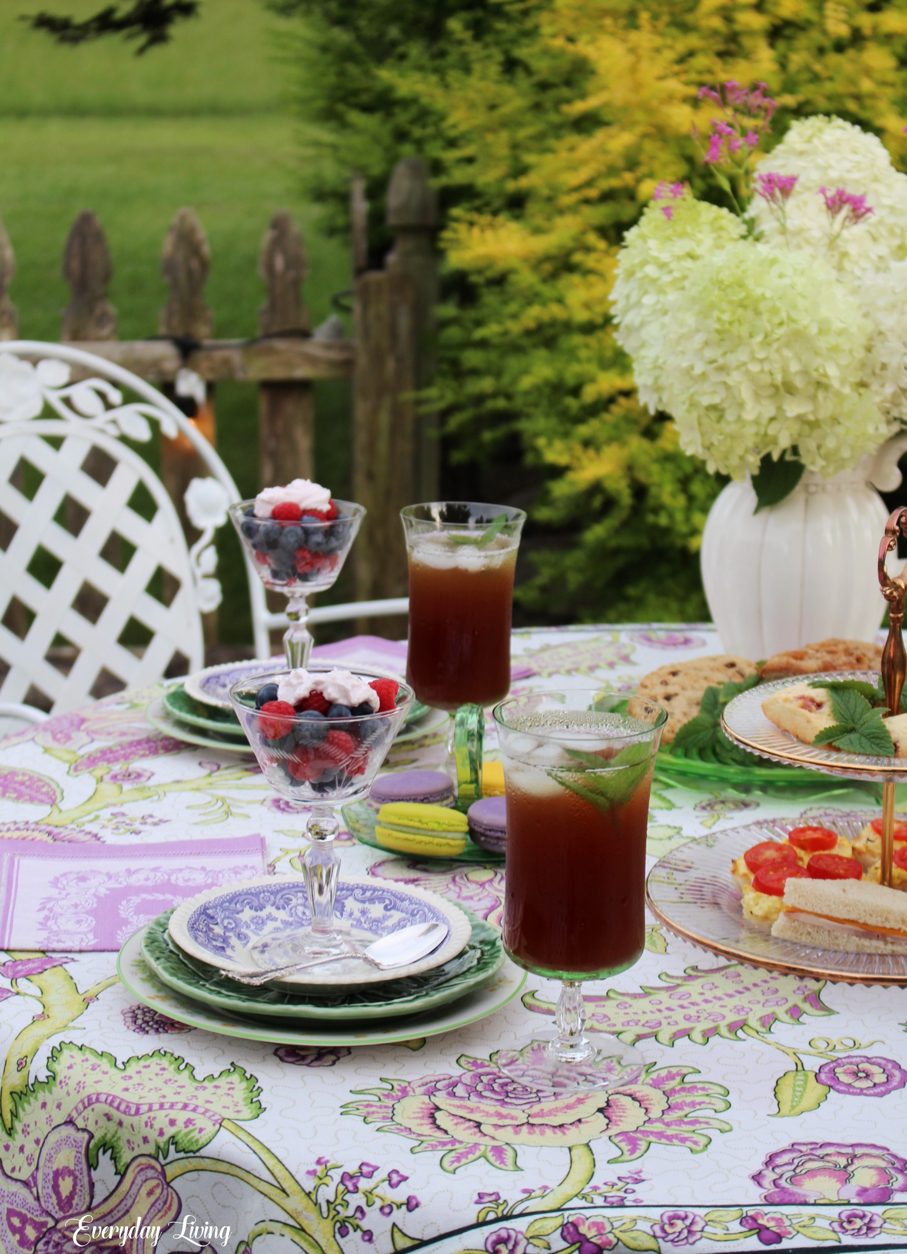 Southern style sweet tea pitcher