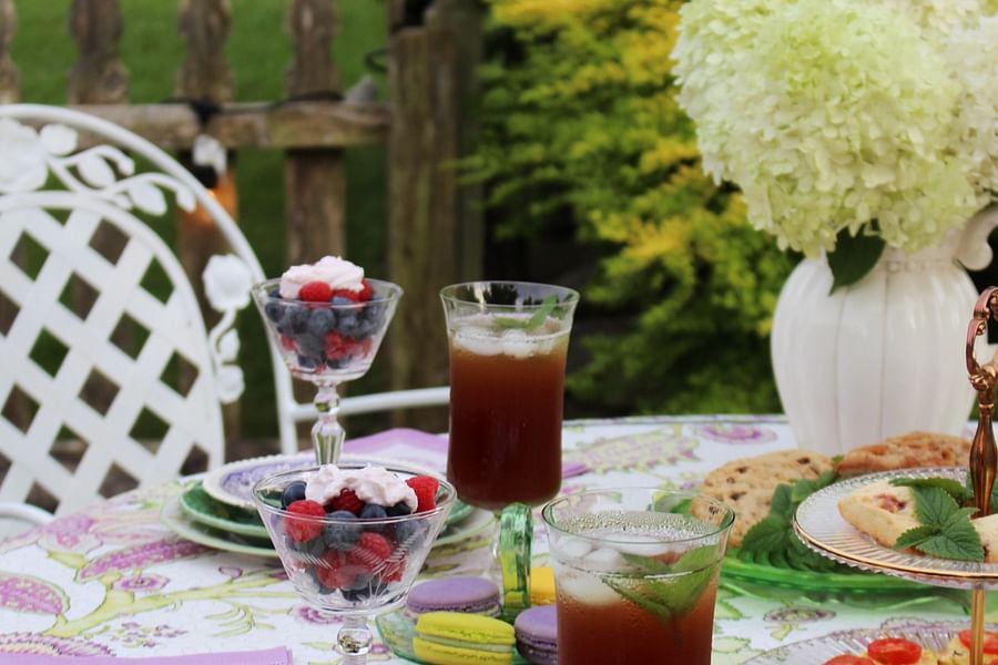 Southern style sweet tea pitcher
