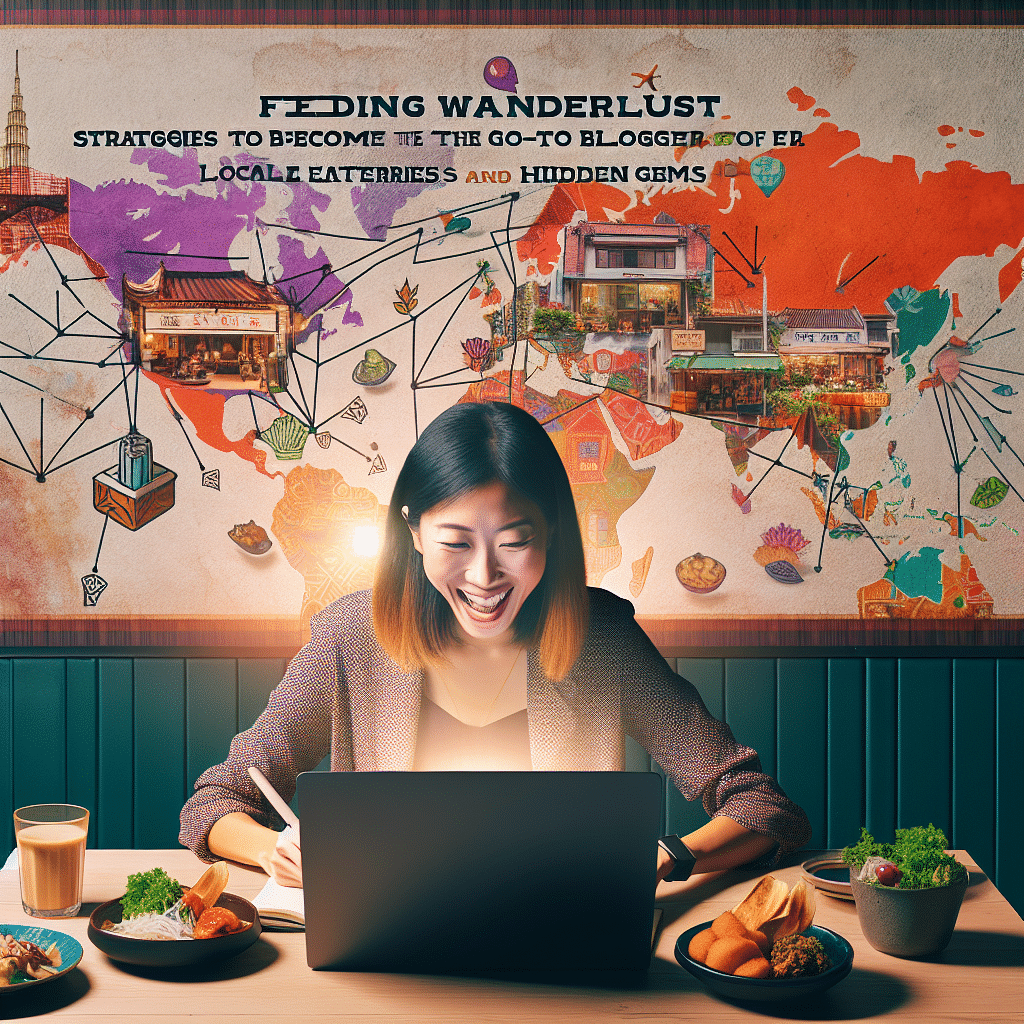 Feeding the Wanderlust: Strategies to Become the Go-To Blogger for Local Eateries and Hidden Gems