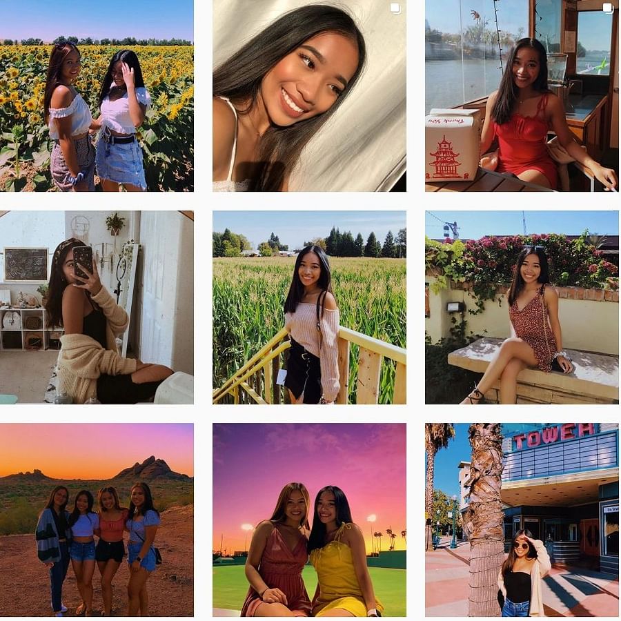 Collage of popular Instagram bloggers